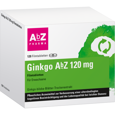Ginkgo AbZ 120&nbsp;mg Filmtabletten