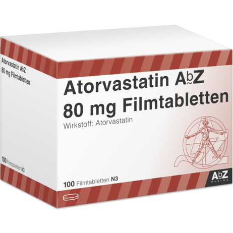 Atorvastatin AbZ 80&nbsp;mg Filmtabletten