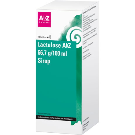 Lactulose AbZ 66,7g/100&nbsp;ml Sirup