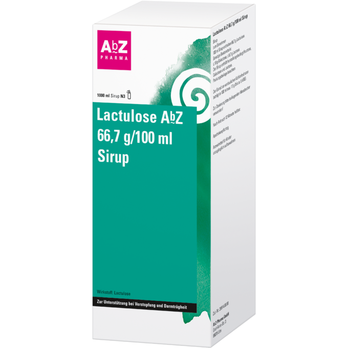 Lactulose AbZ 66,7g / 100 ml Sirup
