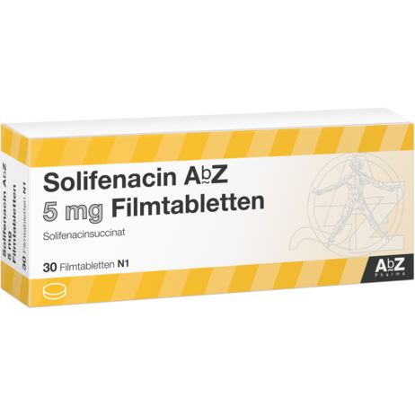 Solifenacin AbZ 5&nbsp;mg Filmtabletten