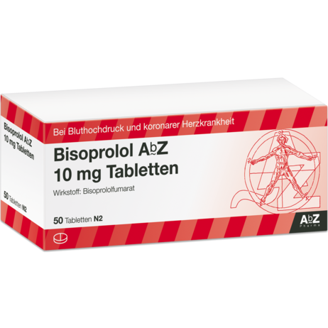Bisoprolol AbZ 10&nbsp;mg Tabletten