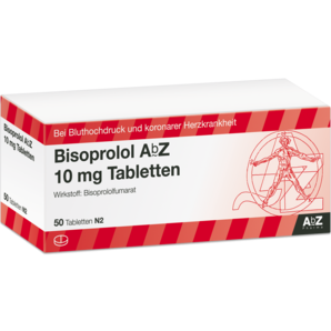 Bisoprolol AbZ 10 mg Tabletten