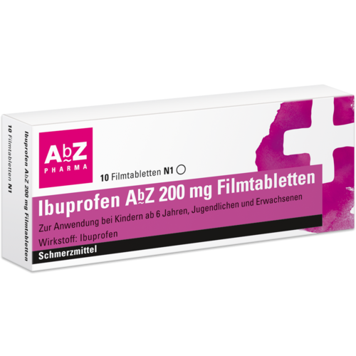 Ibuprofen AbZ 200 mg Filmtabletten