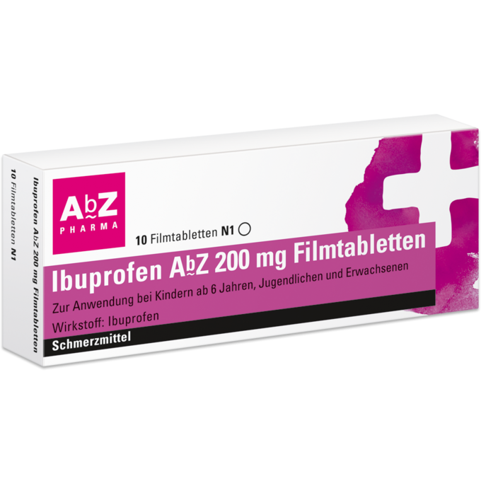 Ibuprofen AbZ 200 mg Filmtabletten