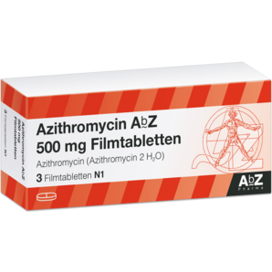 Azithromycin AbZ 500 mg Filmtabletten