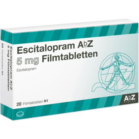 Escitalopram AbZ 5&nbsp;mg Filmtabletten