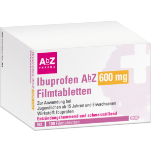 Ibuprofen AbZ 600 mg Filmtabletten