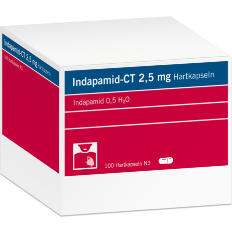 Indapamid-CT 2,5&nbsp;mg Hartkapseln