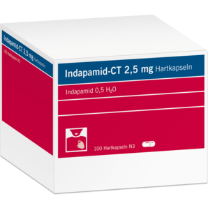 Indapamid-CT 2,5 mg Hartkapseln