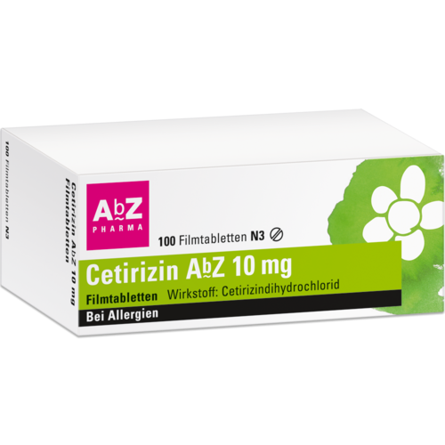 Cetirizin AbZ 10 mg Filmtabletten
