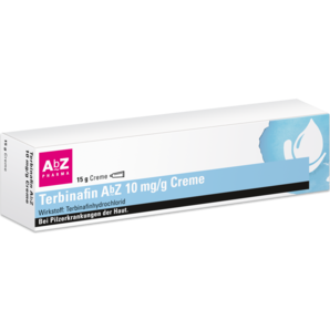 Terbinafin AbZ 10 mg/g Creme
