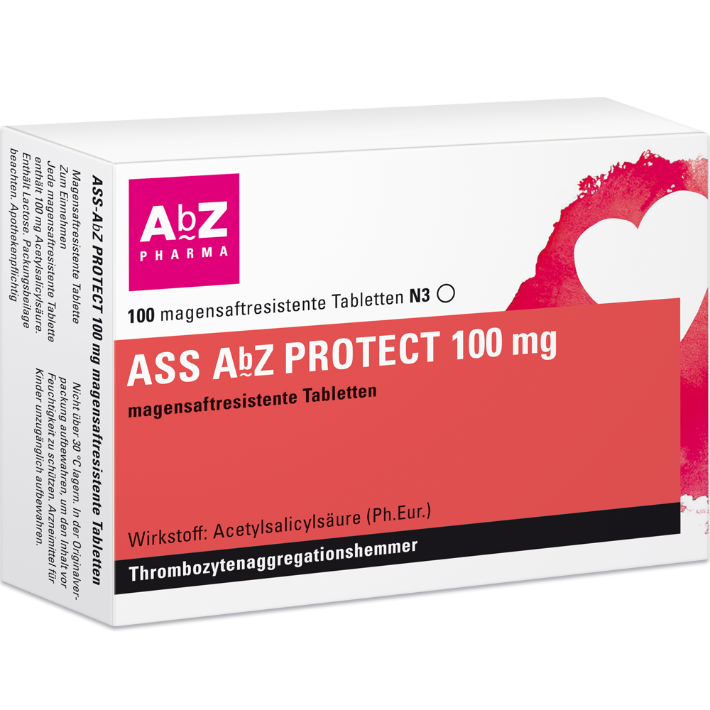 Ass Abz Protect 100 Mg Magensaftresistente Tabletten
