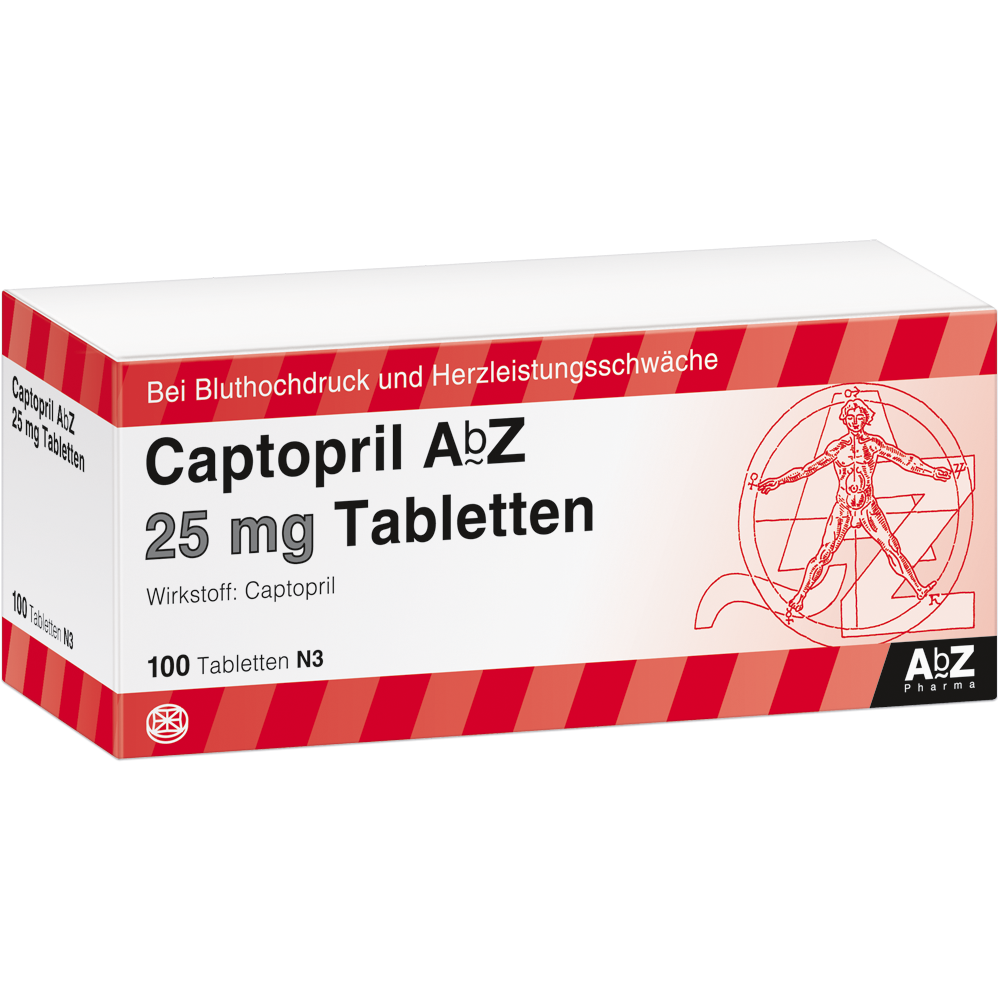 Captopril AbZ 25 mg Tabletten - AbZ-Pharma GmbH