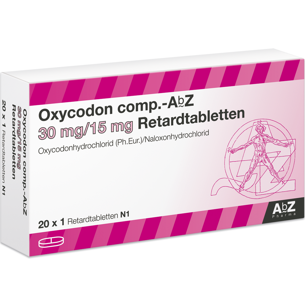Oxycodon Comp AbZ 30 Mg 15 Mg Retardtabletten AbZ Pharma GmbH
